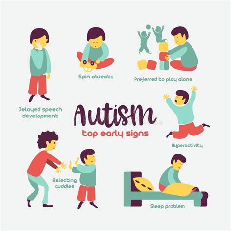 Es zeigen sich wiederholende, stereotype (immer wieder gleich auftretende) verhaltensmuster. Autism Fr?he Zeichen Des Autismussyndroms In Den Kindern ...