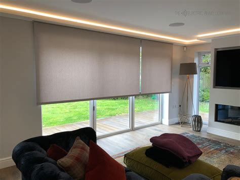 Concealed Electric Roller Blinds For Bifolds The Electric Blind Company