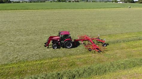 Cutting And Baling Hay Youtube