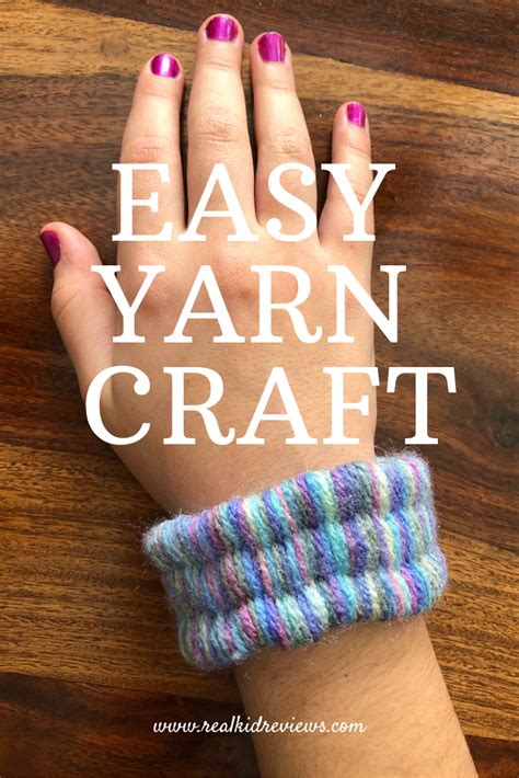 Pin By Real Kid Reviews On Cheap And Easy Crafts Easy Yarn Crafts Diy