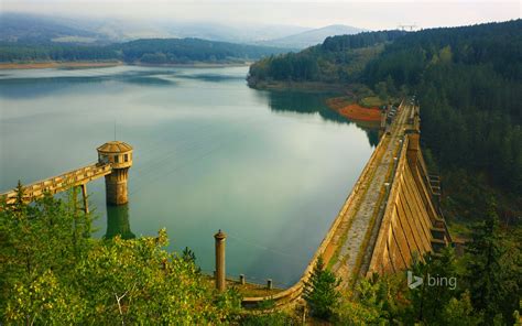 Barrage Du Lac Octobre 2013 Bing Fond Décran Aperçu