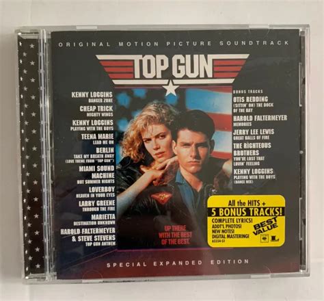 Top Gun Original Motion Picture Soundtrack Cd Ck65554 1999 Special Expanded Edit 399 Picclick