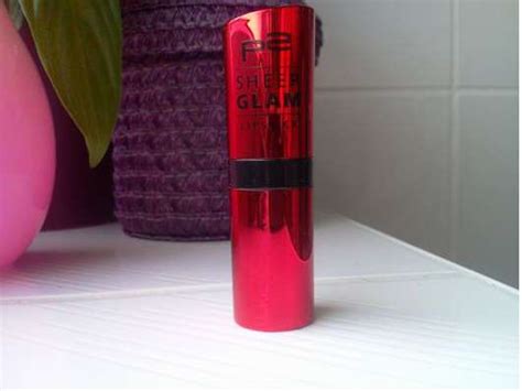 test lippenstift p2 sheer glam lipstick farbe 050 flashdance pinkmelon