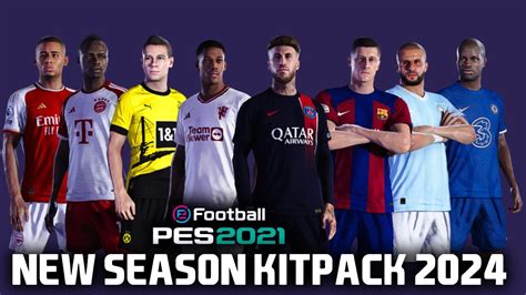 Pes 2021 New Kitpack Update Season 2024 Compatible All Patch Youtube