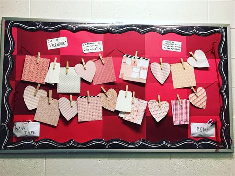 Diy Valentines Bulletin Board Valentine Bulletin Boards Valentines School Romantic