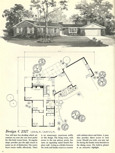 Our modern homes make strong architectural statements with we have hundreds of ultra modern house plans to choose from. 17+ images about ranch house on Pinterest | Mid century ...