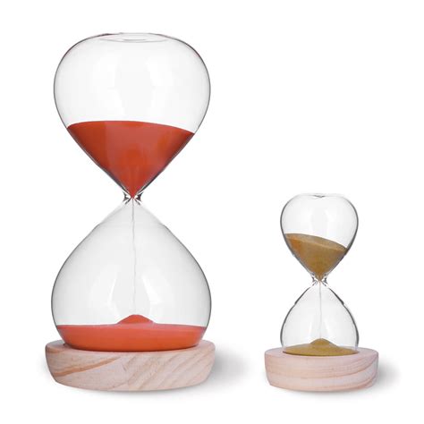 Viseman Hourglass Sand Timer Set 30 Minute And 5 Minute Timer Sets Sand Clock Timers For Room