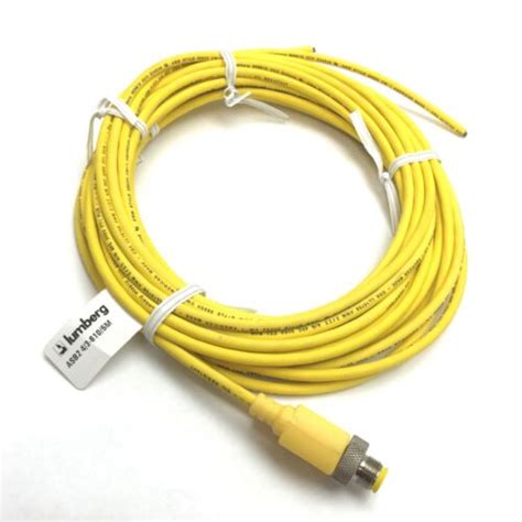 Lumberg Automation Asb2 43 6105m Y Splitter Cable 4 Pin M12 To