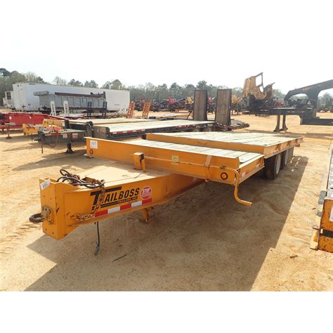 2016 trailboss 20 ton tilt bed trailer j m wood auction company inc