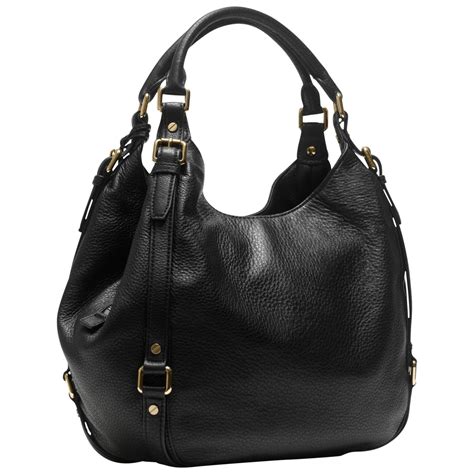 Michael Michael Kors Bedford Leather Large Shoulder Tote Bag In Black