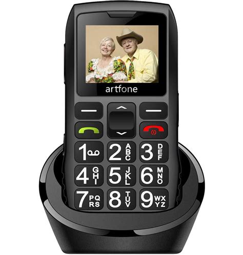 Buy Artfone Big Button Mobile Phone For Elderly Upgraded Gsm Mobile Phone With Sos Button