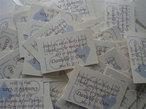 Lucky In Love Lottery Ticket Envelopes and Tags | Lottery ticket wedding favor, Lottery ticket 