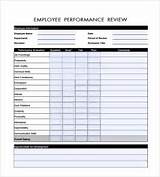 Photos of Employee Review Questions Template