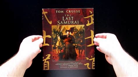 Starring tom cruise, ken watenabe and tony goldwyn. THE LAST SAMURAI (The Official Movie Guide?) [Book Review ...