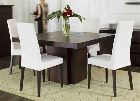 Modern lighting, furniture, fans, home furnishings, gifts 20 Collection of Contemporary 4-Seating Square Dining Tables