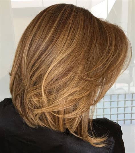 Lob With Light Layers Medium Layered Haircuts Layered Haircuts Long