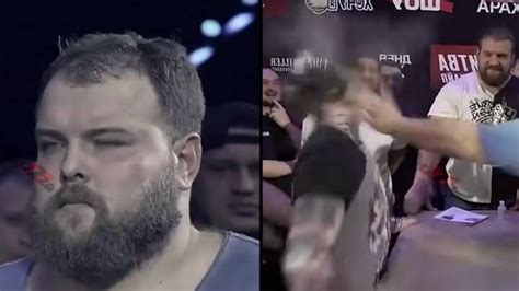Man Lands Brutal Slap At Russian Slapping Championship