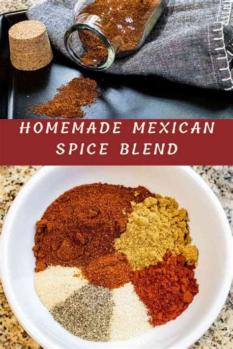 Homemade Mexican Spice Blend Artofit
