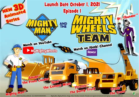 Mighty Wheels New Animated Series Featuring Mighty Man Facebook