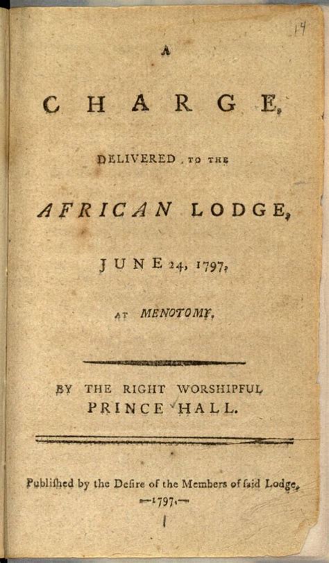 Meet Prince Hall The Black Founding Father And Freemason