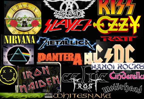 80s Rock Bands Collage By Noxulf On Deviantart
