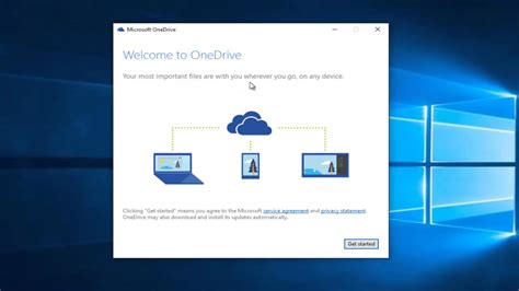 Setup Onedrive On Windows 10 Tutorial Youtube