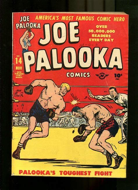 Joe Palooka Ham Fisher Art Boxing Cover Vg Comic Books