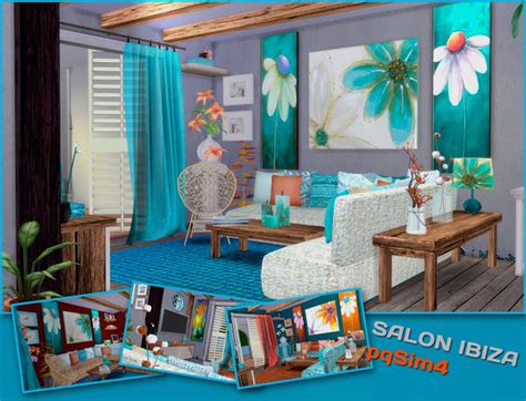 My Sims 4 Blog Mediterranean Style Ibiza Lounge By Pqsim4
