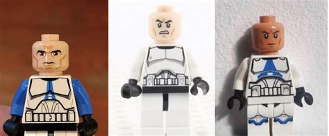 So Glad Lego Finally Changed Up The Clone Faces They‘ve Come A Long