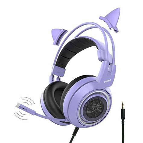 Somic G951s Purple Stereo Gaming Headset With Mic For Ps4 Xbox One Pc