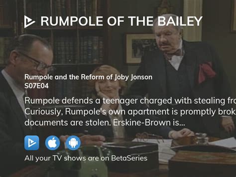 Watch Rumpole Of The Bailey Season 7 Episode 4 Streaming Online