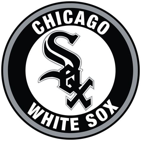 Chicago White Sox Circle Logo Vinyl Decal Sticker 10 Etsy