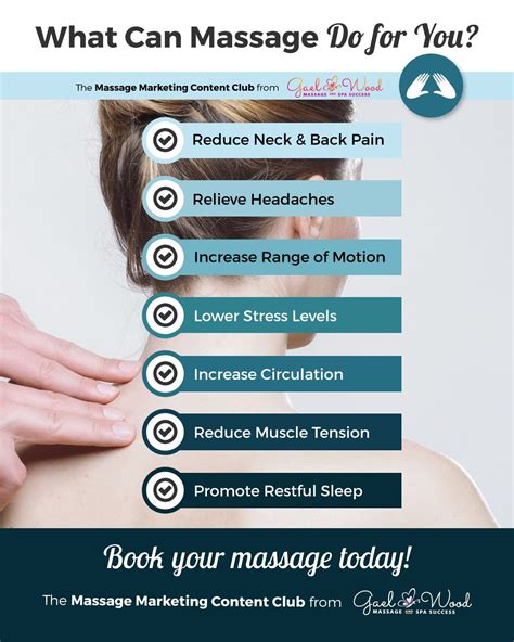 Free Massage Marketing Content Samples Massage Marketing Infographic Marketing Marketing Content