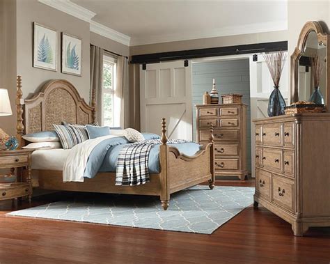 Our wooden bedroom furniture sets are perfect for creating a rustic, natural and homely feel to your room. Traditional Bedroom Set Cloverton Cove by Magnussen MG ...