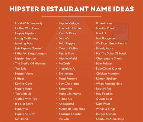 Business Name Generator Hipster