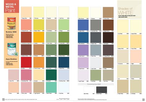 Pearl Paint Color Chart