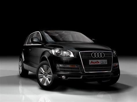 Athleticism and racing performance runs in the family. Audi Q7 German SUV 3D Model .max .obj .3ds - CGTrader.com