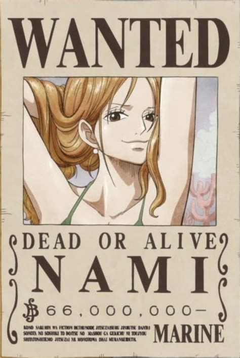 Boa hancock hd wallpaper from gallsourcecom wallpapers anime. Image - Nami's Current Wanted Poster.png | One Piece Wiki ...