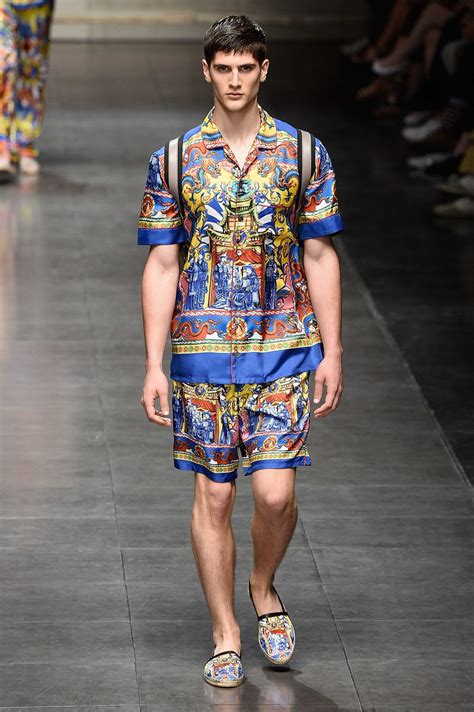 Dolce Gabbana Spring Summer 2016 Menswear Collection Milan Fashion