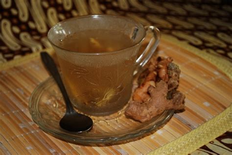 Ginger tea is a herbal beverage that is made from ginger root. Wedang Sari Jahe