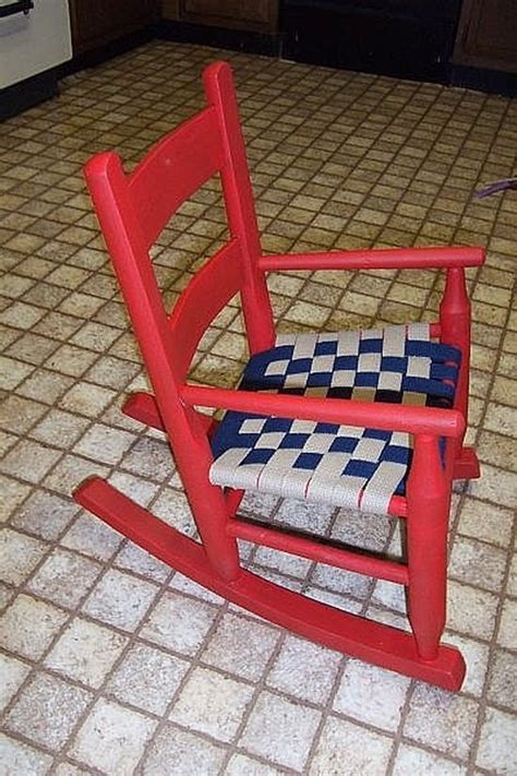 Material can be cleaned with damp cloth or to wipe up a spill. How to Weave a Chair Seat | Hunker