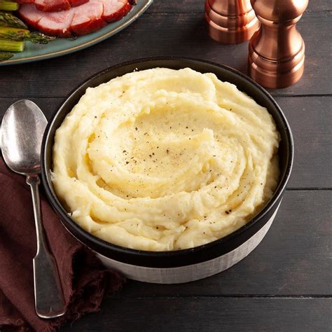Buttery Mashed Potatoes Recipe How To Make It Taste Of Home