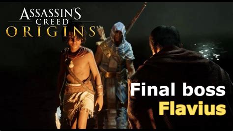 Assassin S Creed® Origins Final Boss Fight Flavius Youtube