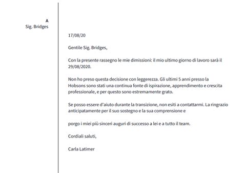 Lettera Di Dimissioni Modelli E Esempi Di Moduli Biztree The Best