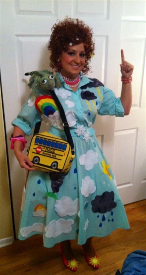 miss frizzle from the magic school bus halloween costume contest book characters dress up