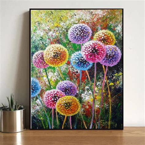 Full Squareround Drill 5d Diy Diamond Painting Colored Etsy
