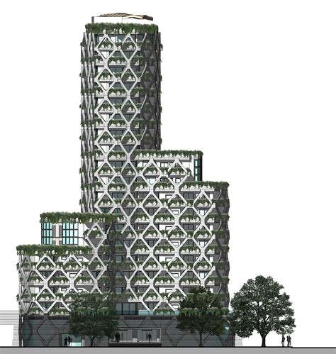 Parametric Housing Tower On Behance