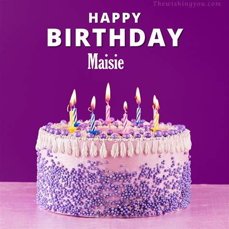 100 Hd Happy Birthday Maisie Cake Images And Shayari