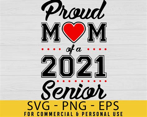 Proud Mom Of A 2021 Senior Svg Mom Svg Senior Mom Svg Funny Etsy
