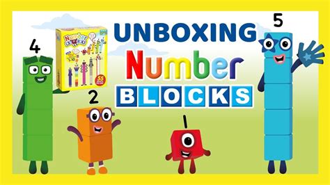 Numberblocks Toy Unboxing Count 1 10 Playtime Club Tv Youtube